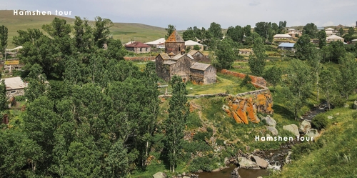 MAKENYATS MONASTERY, KHACHKAR OF ZOLAKAR, DDMASHEN, TSAKKAR BRIDGE